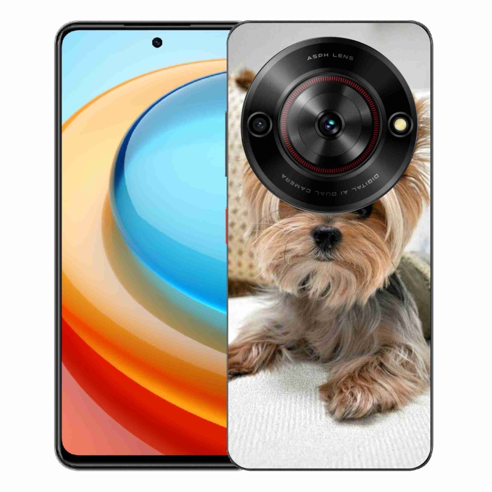 Gelový kryt mmCase na ZTE Blade A75 - jorkšír 5