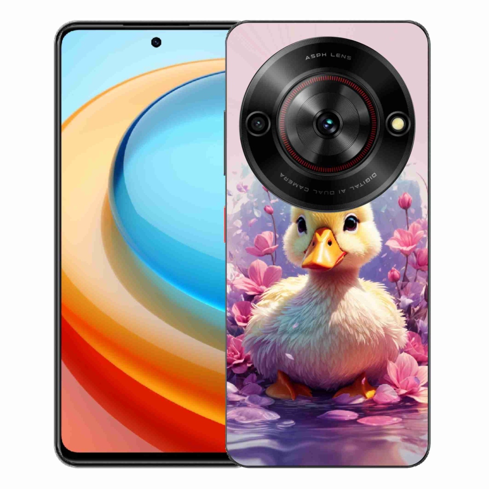 Gelový kryt mmCase na ZTE Blade A75 - kachnička