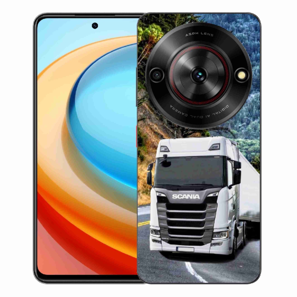 Gelový kryt mmCase na ZTE Blade A75 - kamion 1