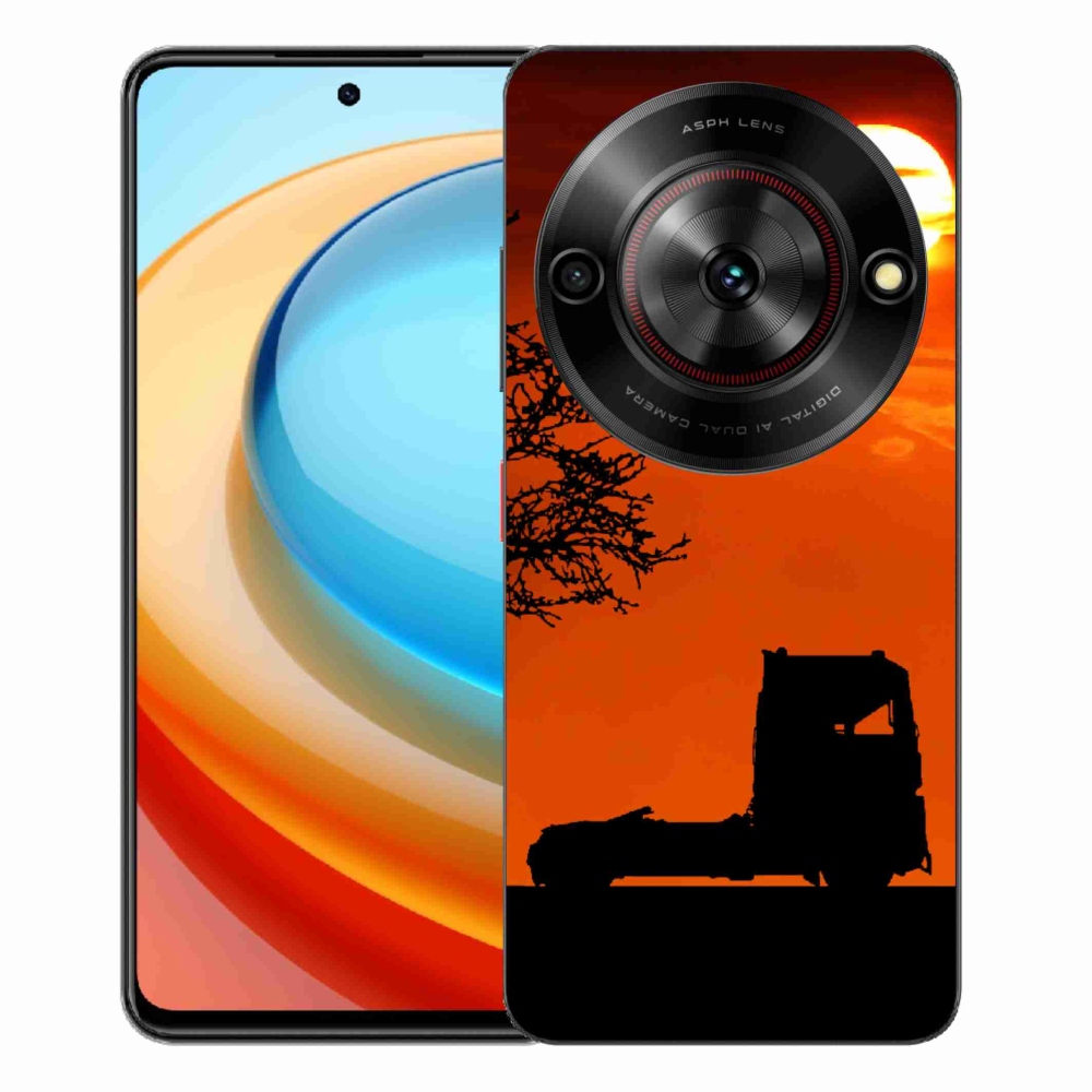 Gelový kryt mmCase na ZTE Blade A75 - kamion 3