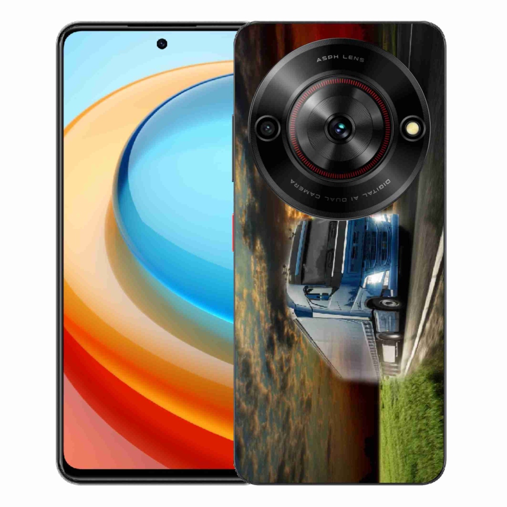 Gelový kryt mmCase na ZTE Blade A75 - kamion 4
