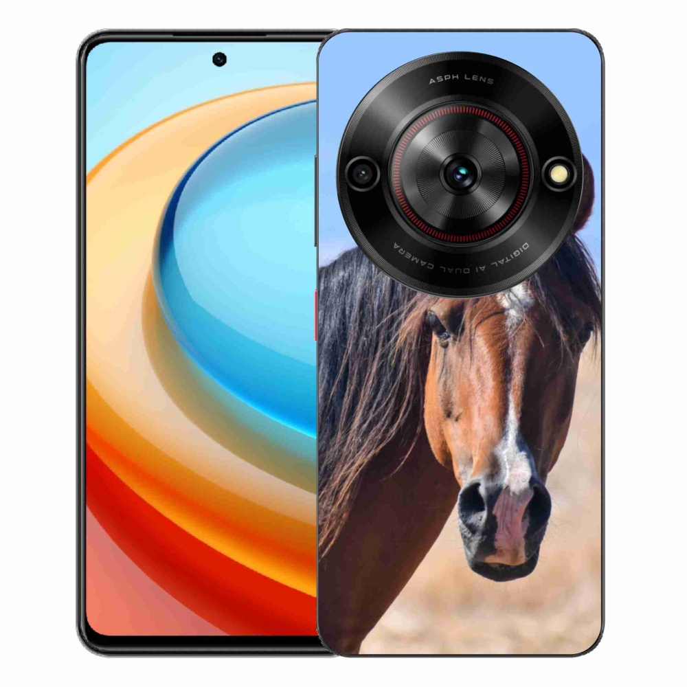 Gelový kryt mmCase na ZTE Blade A75 - klidný kůň