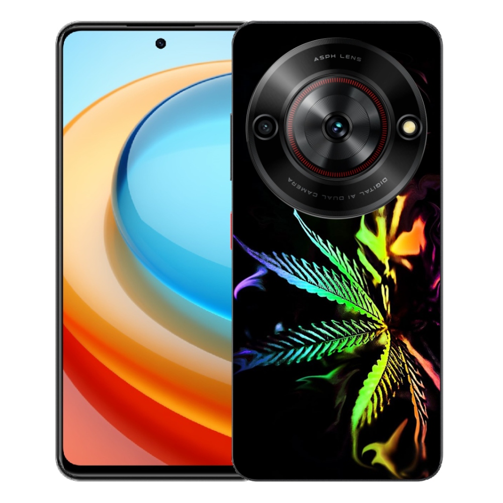 Gelový kryt mmCase na ZTE Blade A75 - konopí 2