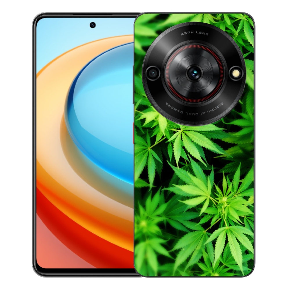 Gelový kryt mmCase na ZTE Blade A75 - konopí 3
