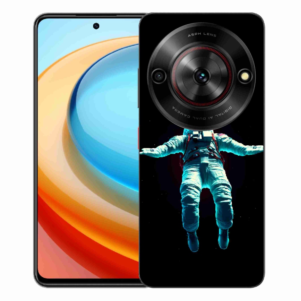 Gelový kryt mmCase na ZTE Blade A75 - kosmonaut