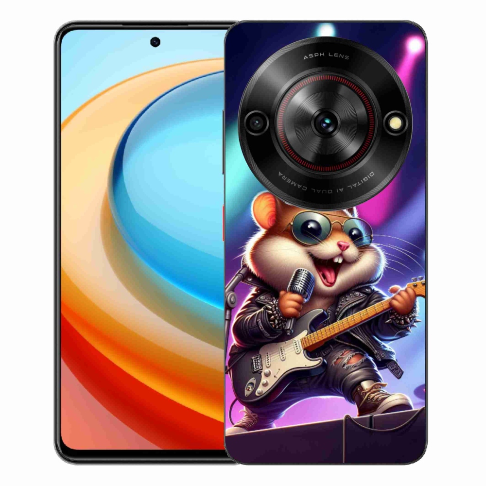 Gelový kryt mmCase na ZTE Blade A75 - křeček rocker