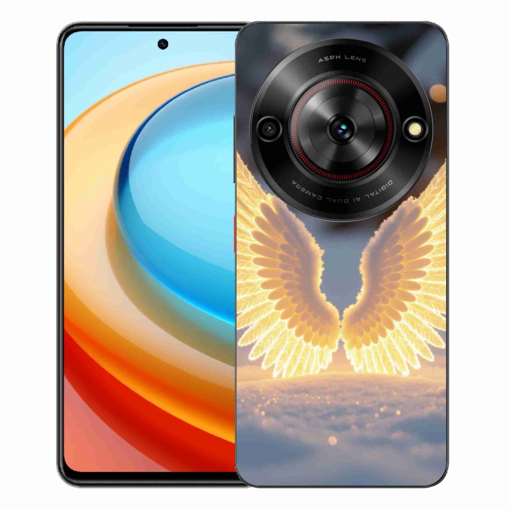 Gelový kryt mmCase na ZTE Blade A75 - křídla