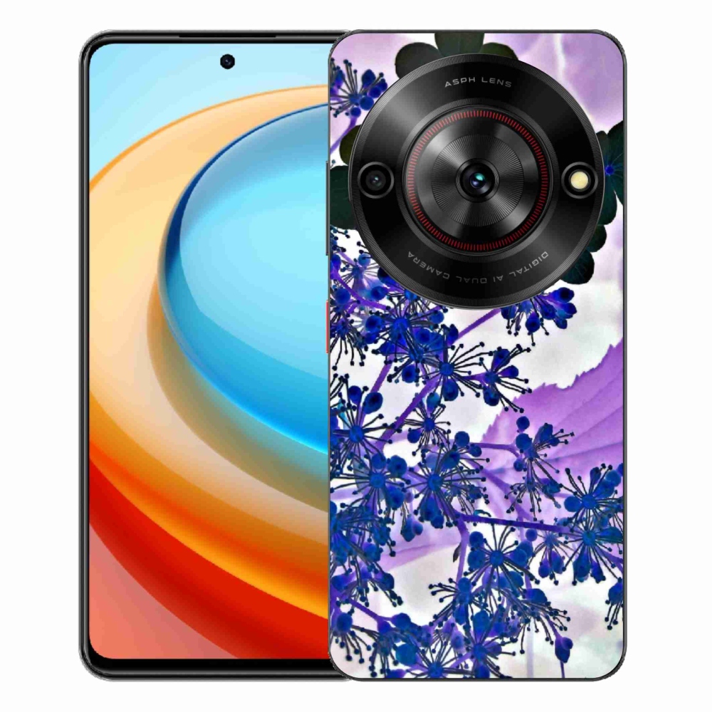 Gelový kryt mmCase na ZTE Blade A75 - květ hortenzie