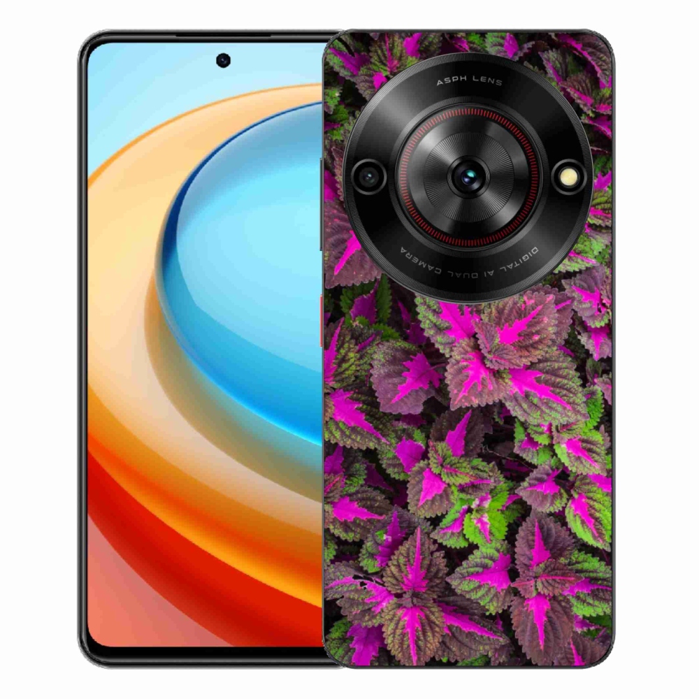 Gelový kryt mmCase na ZTE Blade A75 - květiny 10