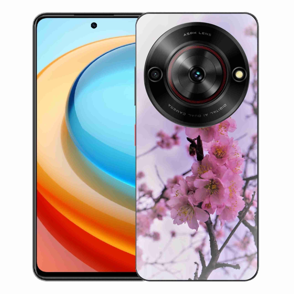 Gelový kryt mmCase na ZTE Blade A75 - květiny 7