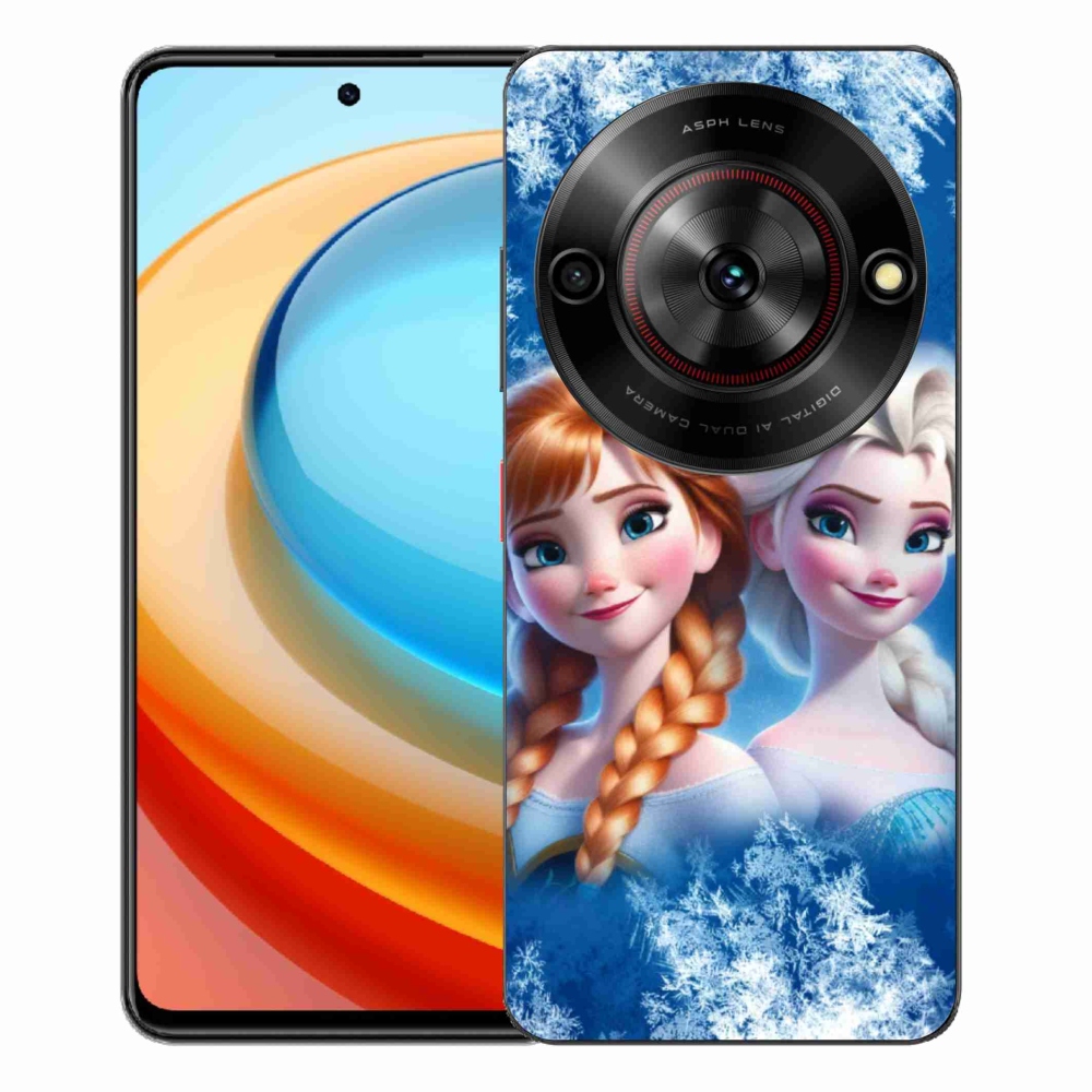Gelový kryt mmCase na ZTE Blade A75 - ledové království 2