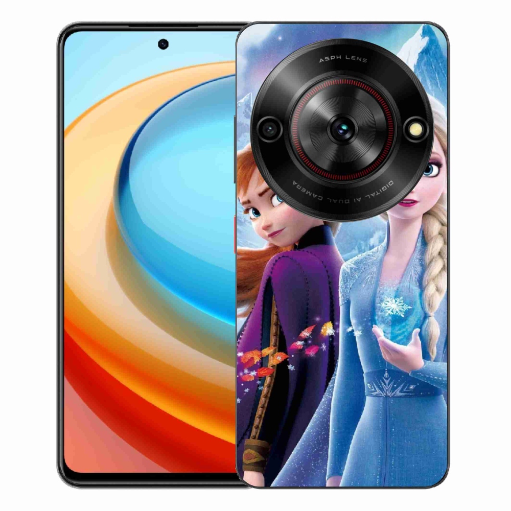 Gelový kryt mmCase na ZTE Blade A75 - ledové království 3