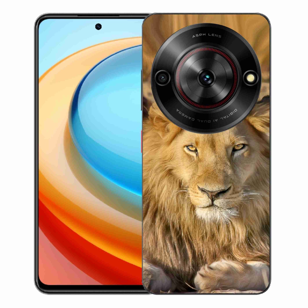Gelový kryt mmCase na ZTE Blade A75 - lev 2