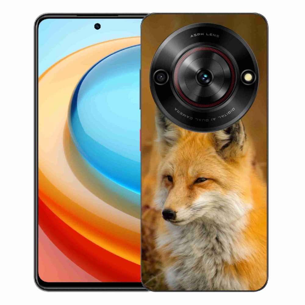 Gelový kryt mmCase na ZTE Blade A75 - liška