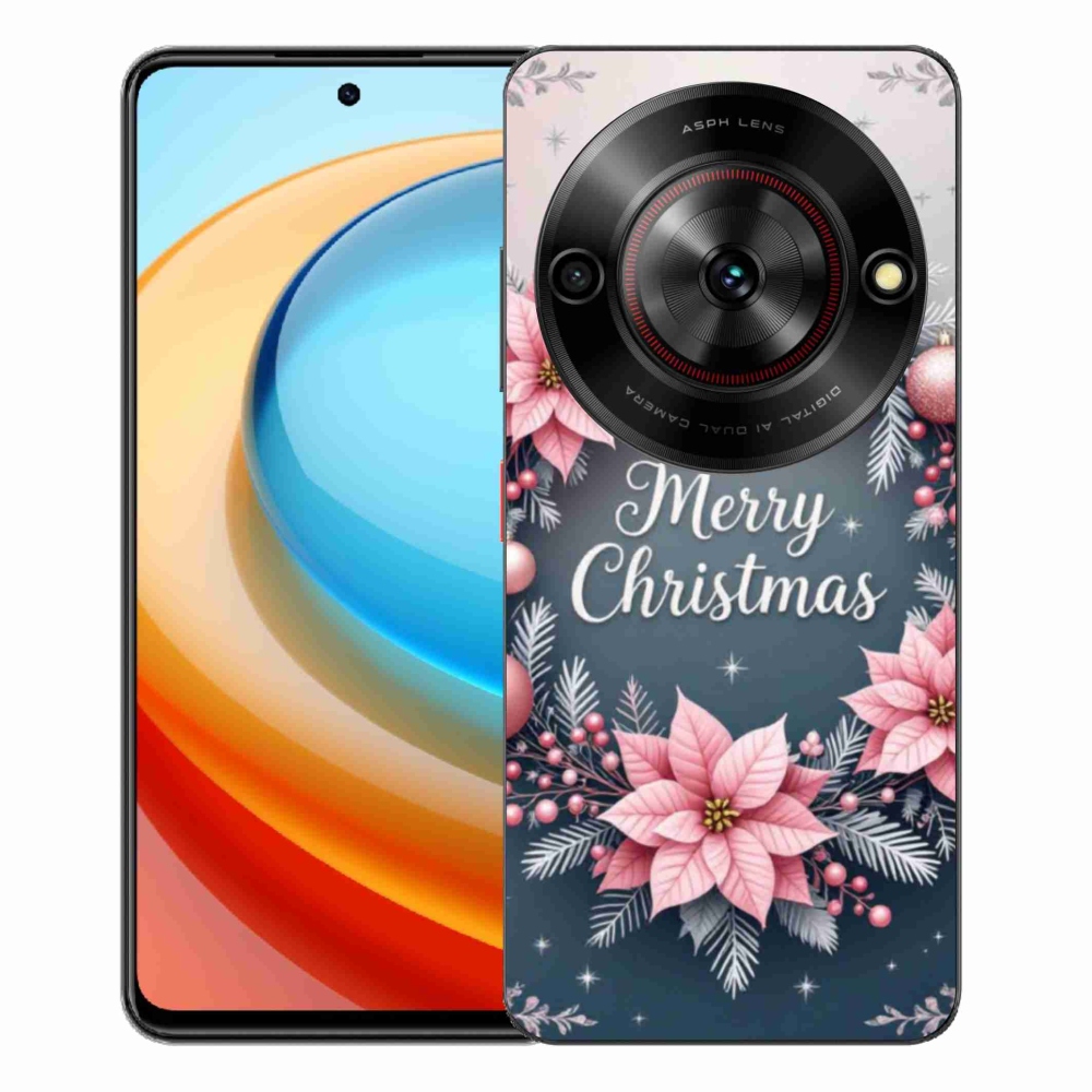 Gelový kryt mmCase na ZTE Blade A75 - merry christmas