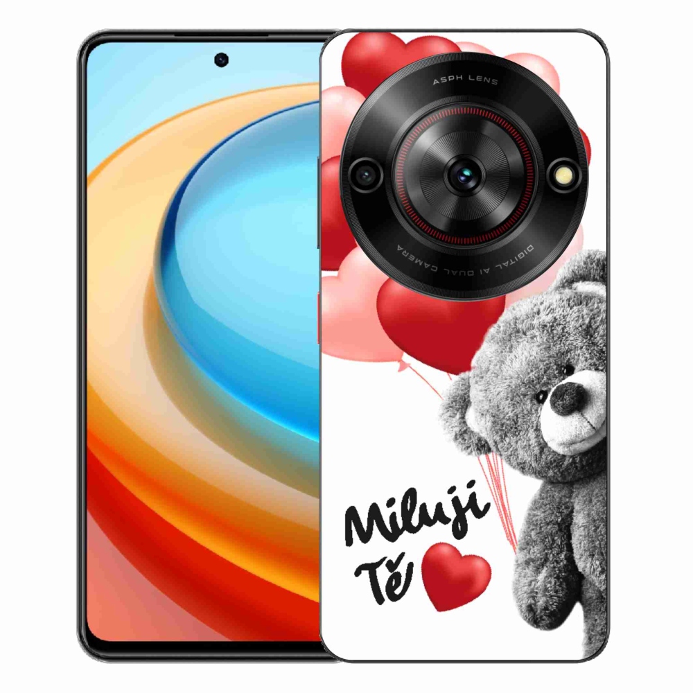 Gelový kryt mmCase na ZTE Blade A75 - miluji Tě