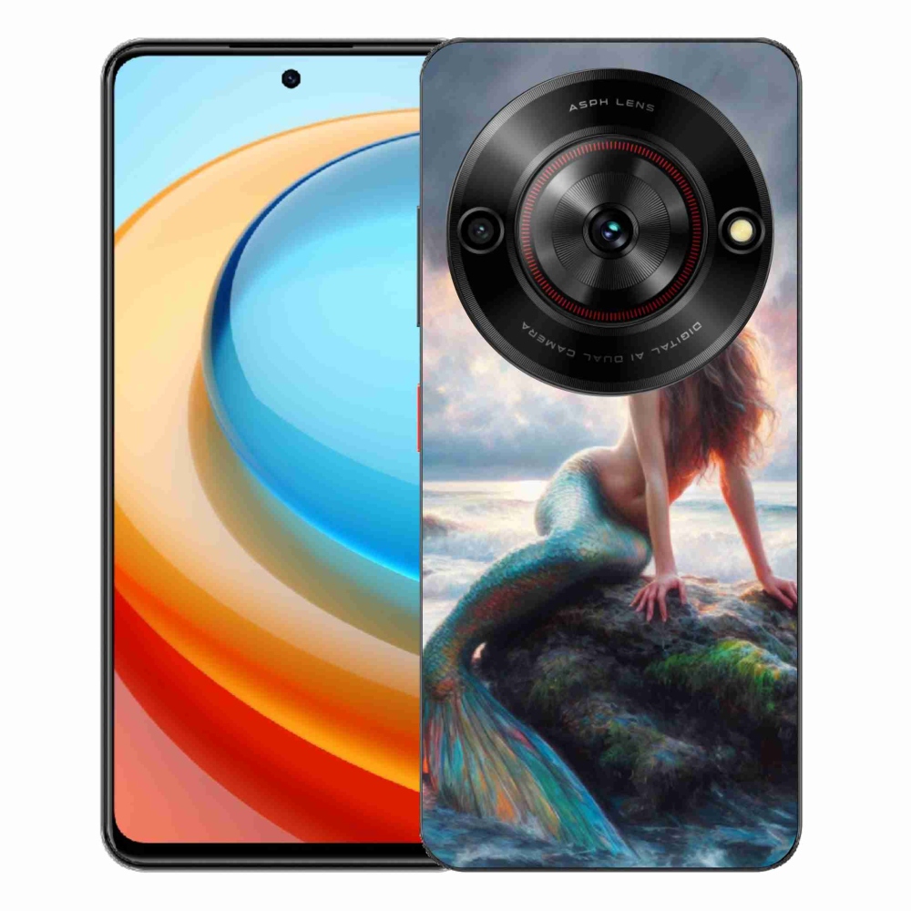 Gelový kryt mmCase na ZTE Blade A75 - mořská panna