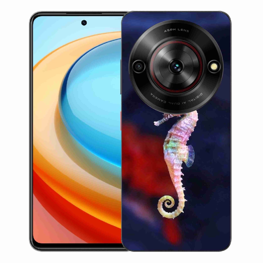 Gelový kryt mmCase na ZTE Blade A75 - mořský koník