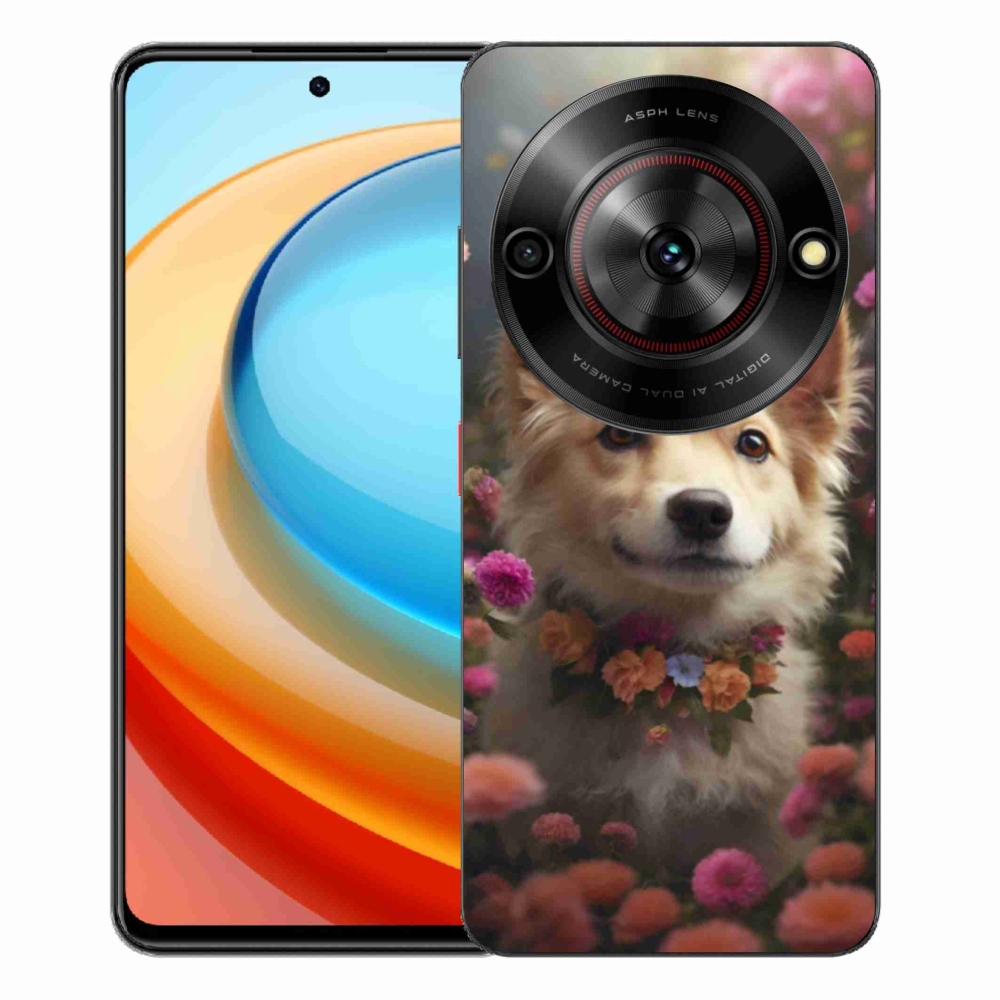 Gelový kryt mmCase na ZTE Blade A75 - německý špic