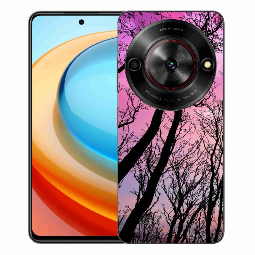 Gelový kryt mmCase na ZTE Blade A75 - opadané stromy