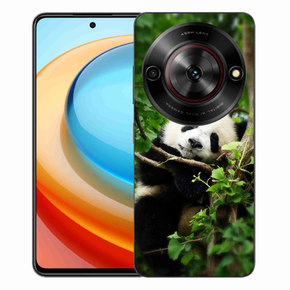 Gelový kryt mmCase na ZTE Blade A75 - panda