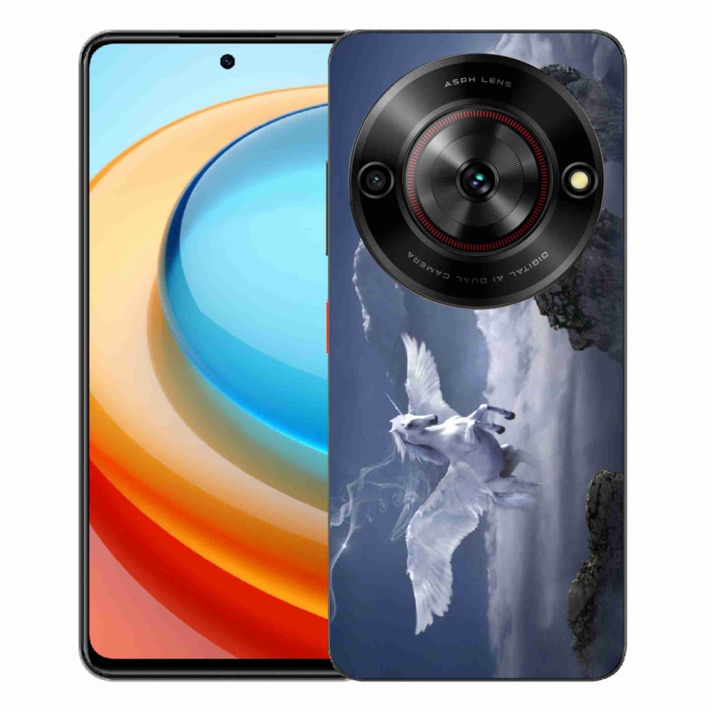 Gelový kryt mmCase na ZTE Blade A75 - pegas