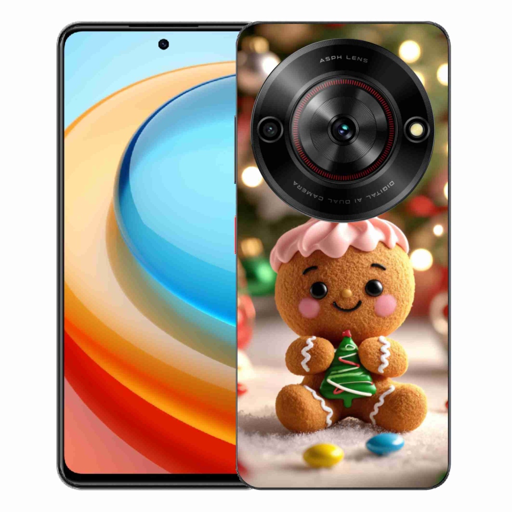 Gelový kryt mmCase na ZTE Blade A75 - perníček