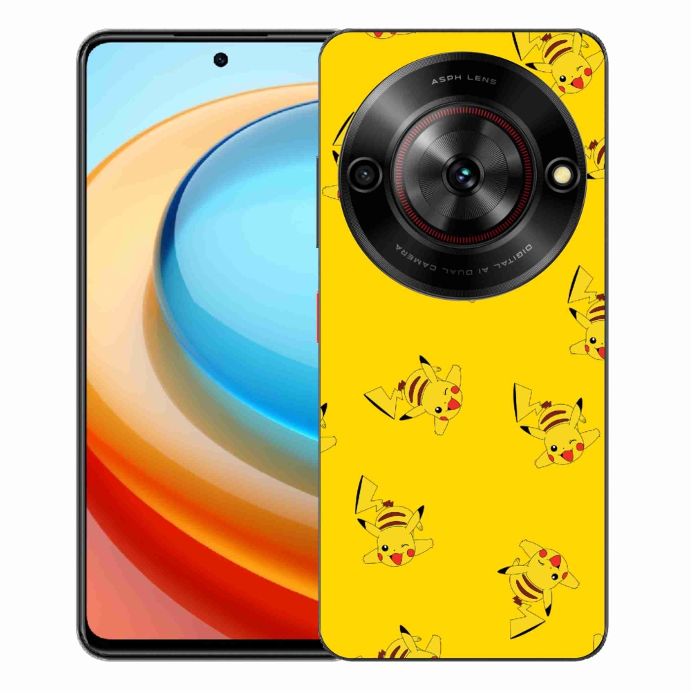 Gelový kryt mmCase na ZTE Blade A75 - pikachu