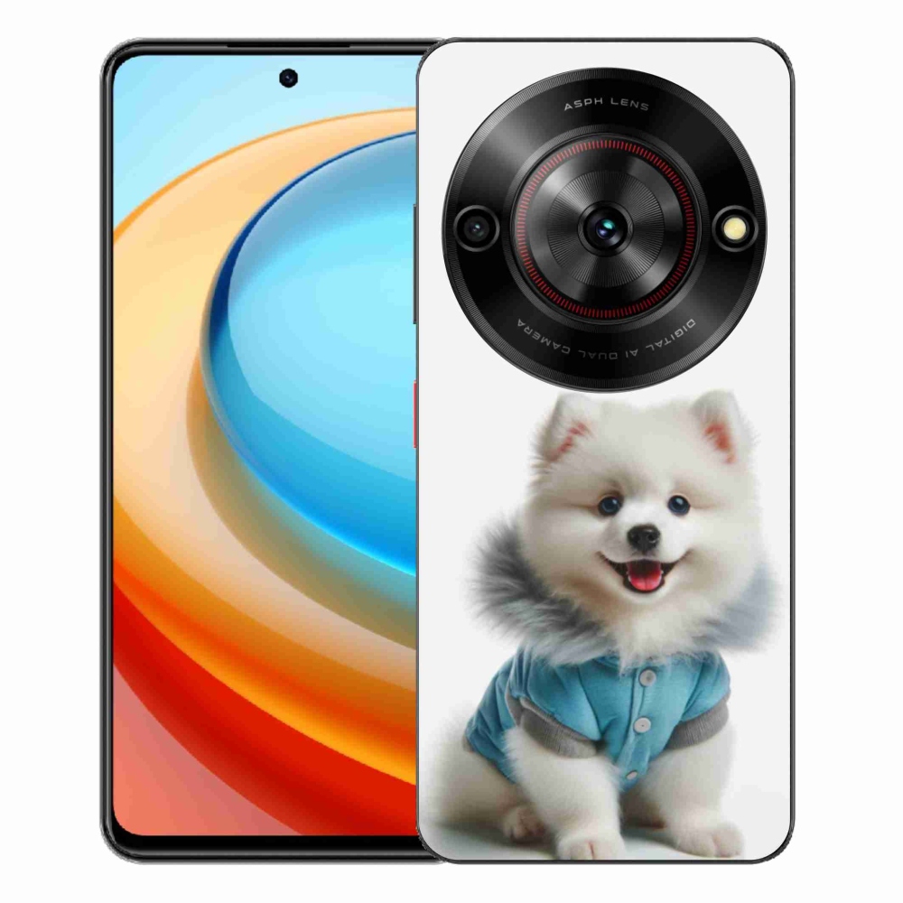 Gelový kryt mmCase na ZTE Blade A75 - pomeranian