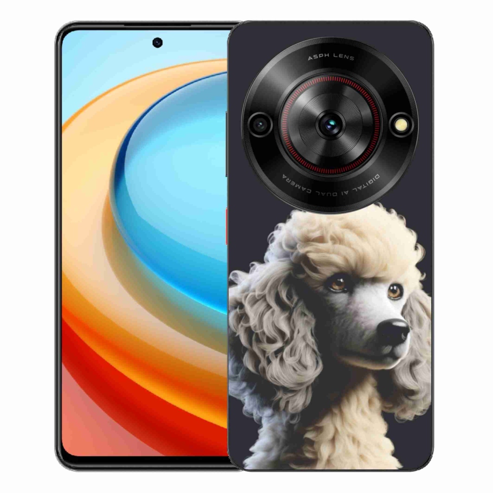 Gelový kryt mmCase na ZTE Blade A75 - pudl