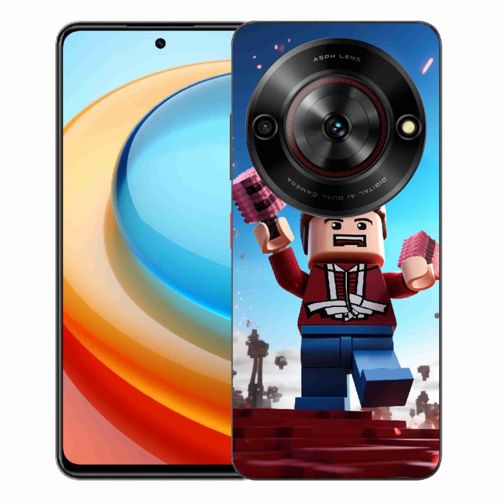 Gelový kryt mmCase na ZTE Blade A75 - roblox 2
