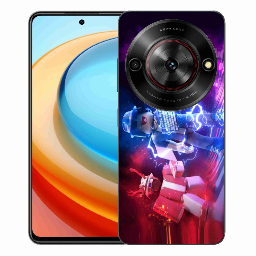 Gelový kryt mmCase na ZTE Blade A75 - roblox