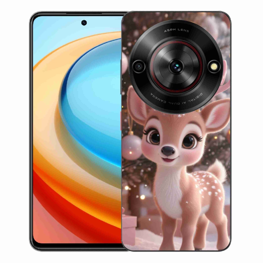 Gelový kryt mmCase na ZTE Blade A75 - roztomilý sob