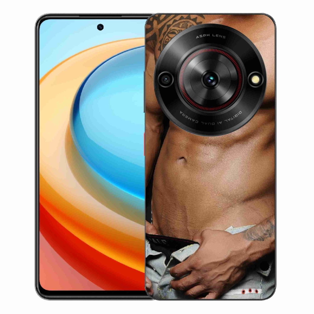 Gelový kryt mmCase na ZTE Blade A75 - sexy muž