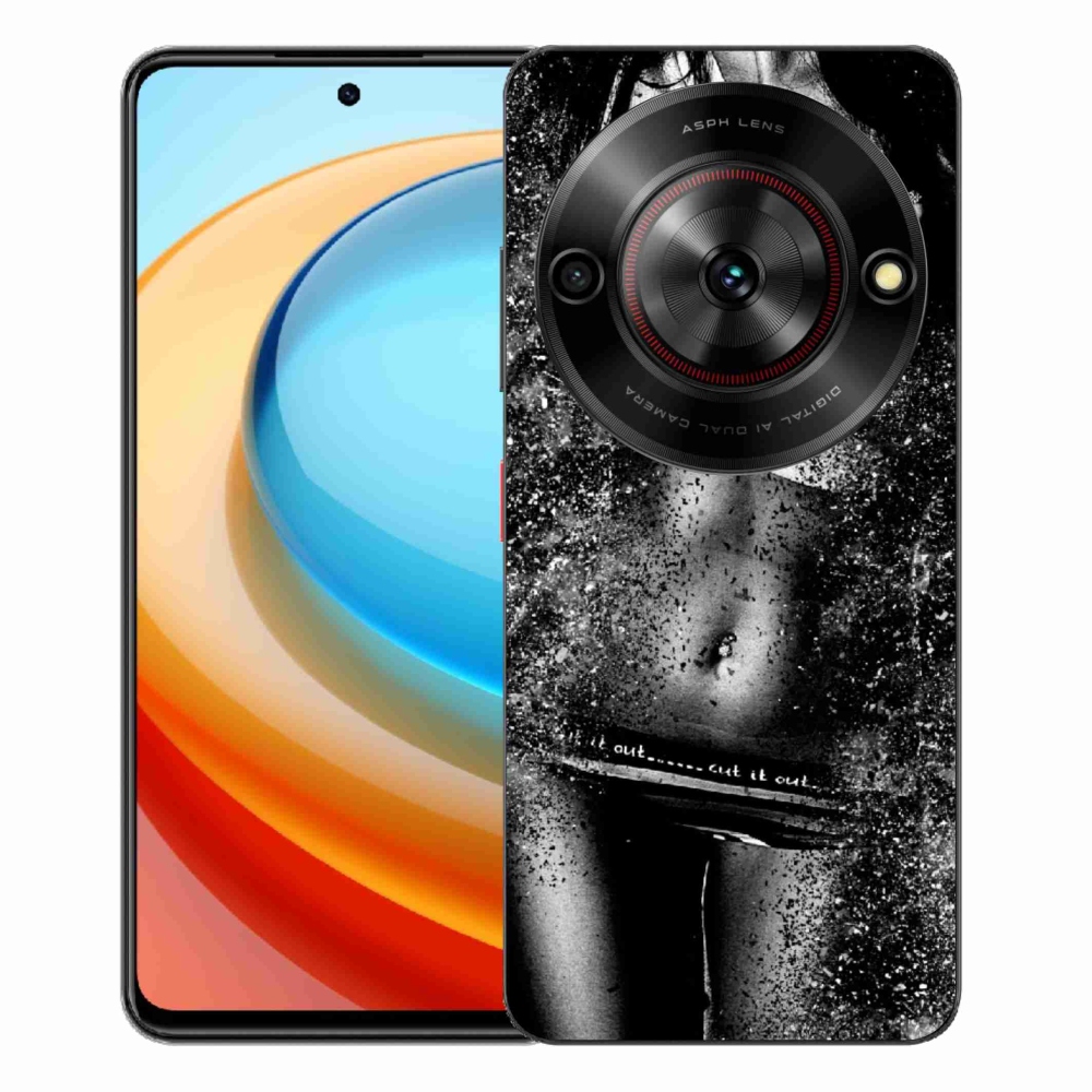 Gelový kryt mmCase na ZTE Blade A75 - sexy žena 1
