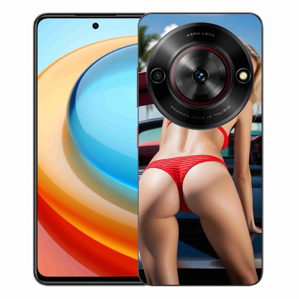 Gelový kryt mmCase na ZTE Blade A75 - sexy žena 2
