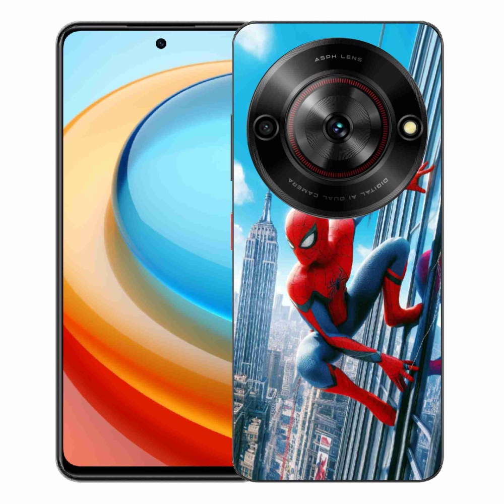 Gelový kryt mmCase na ZTE Blade A75 - spiderman
