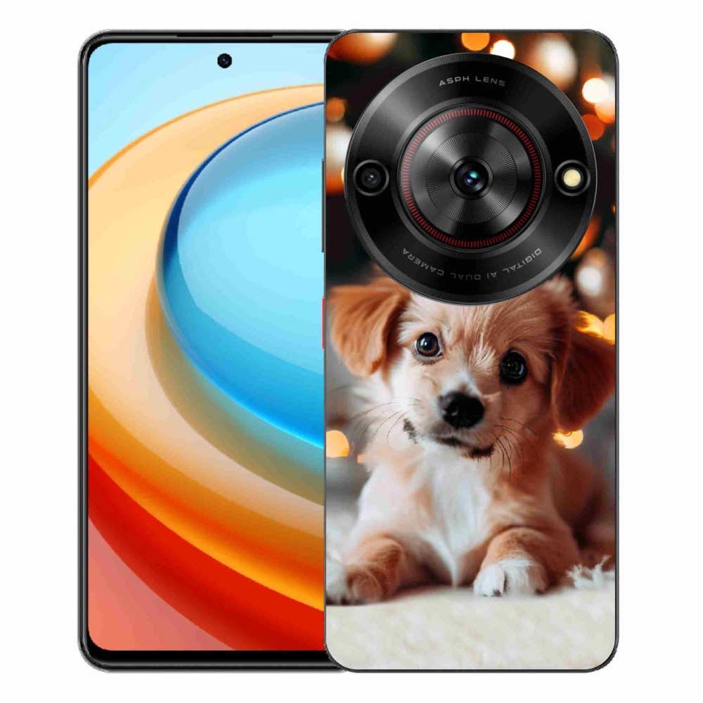Gelový kryt mmCase na ZTE Blade A75 - štěňátko