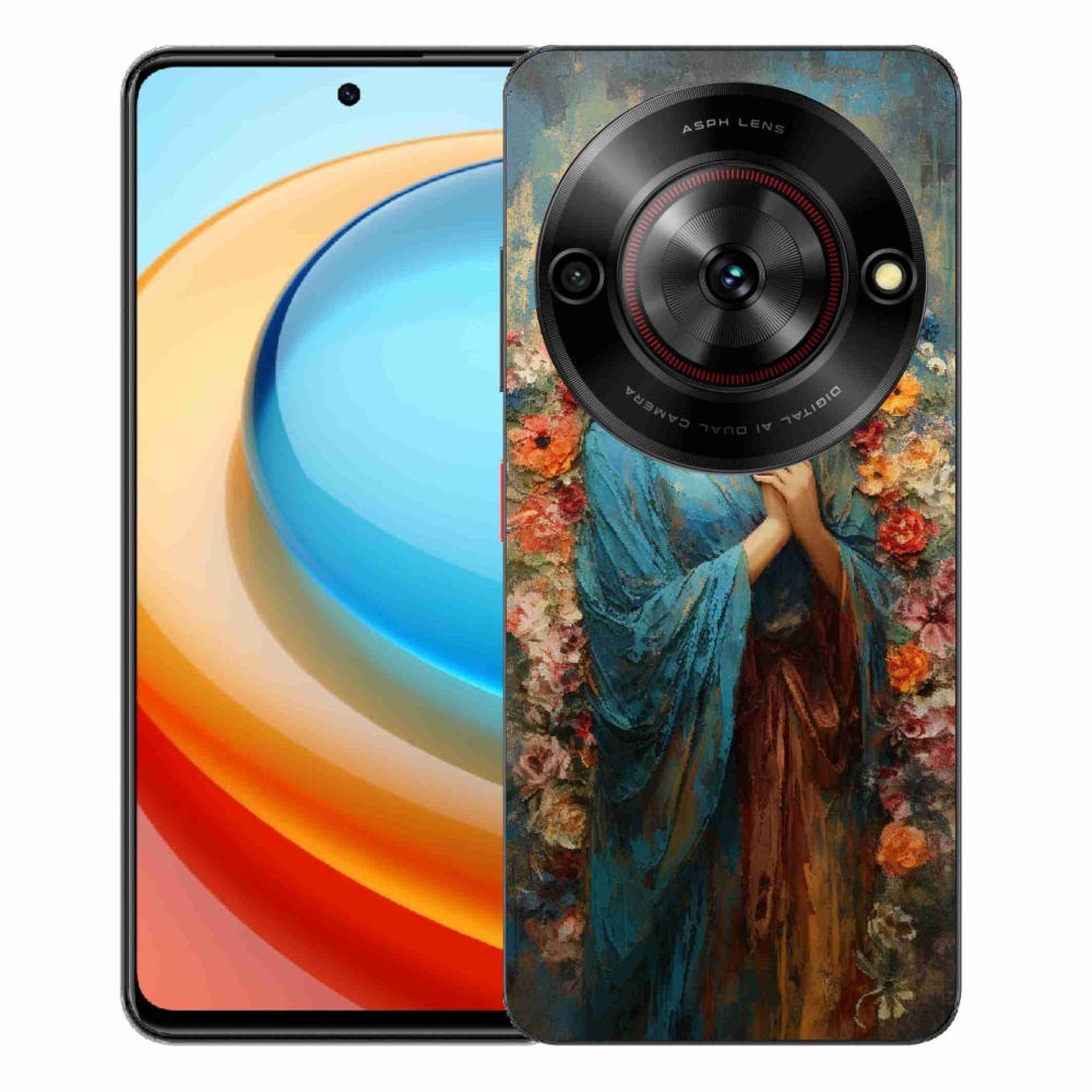 Gelový kryt mmCase na ZTE Blade A75 - svatá žena