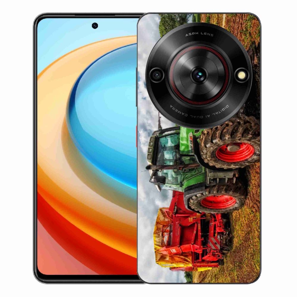 Gelový kryt mmCase na ZTE Blade A75 - traktor 4