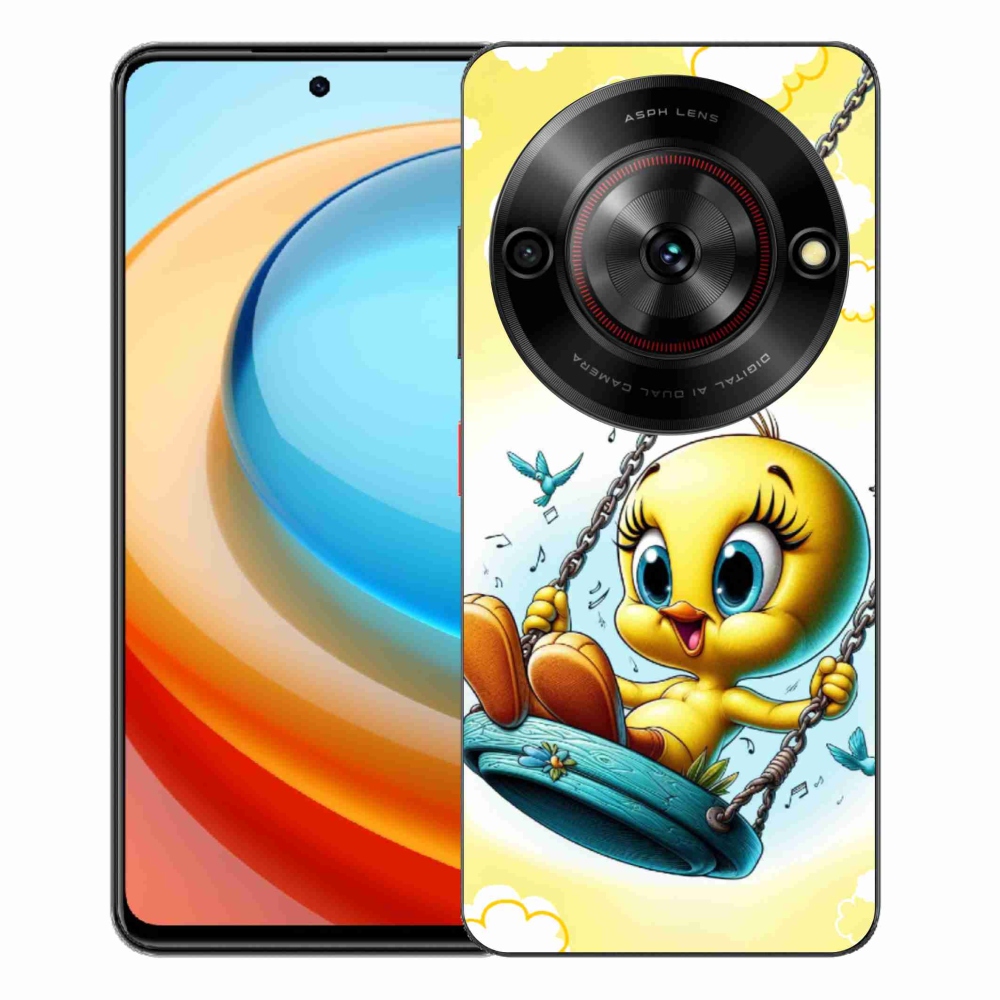 Gelový kryt mmCase na ZTE Blade A75 - tweety
