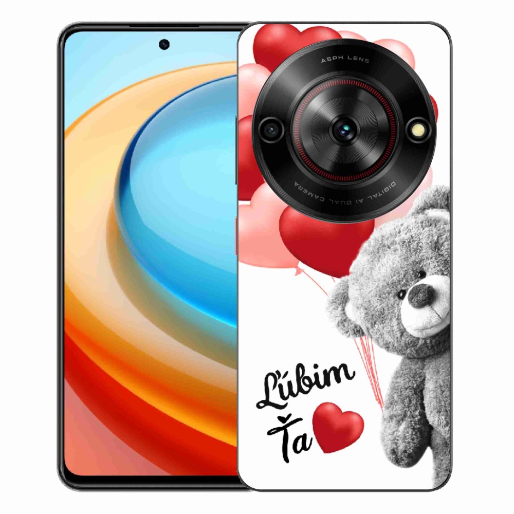 Gelový kryt mmCase na ZTE Blade A75 - ľúbim ťa sk