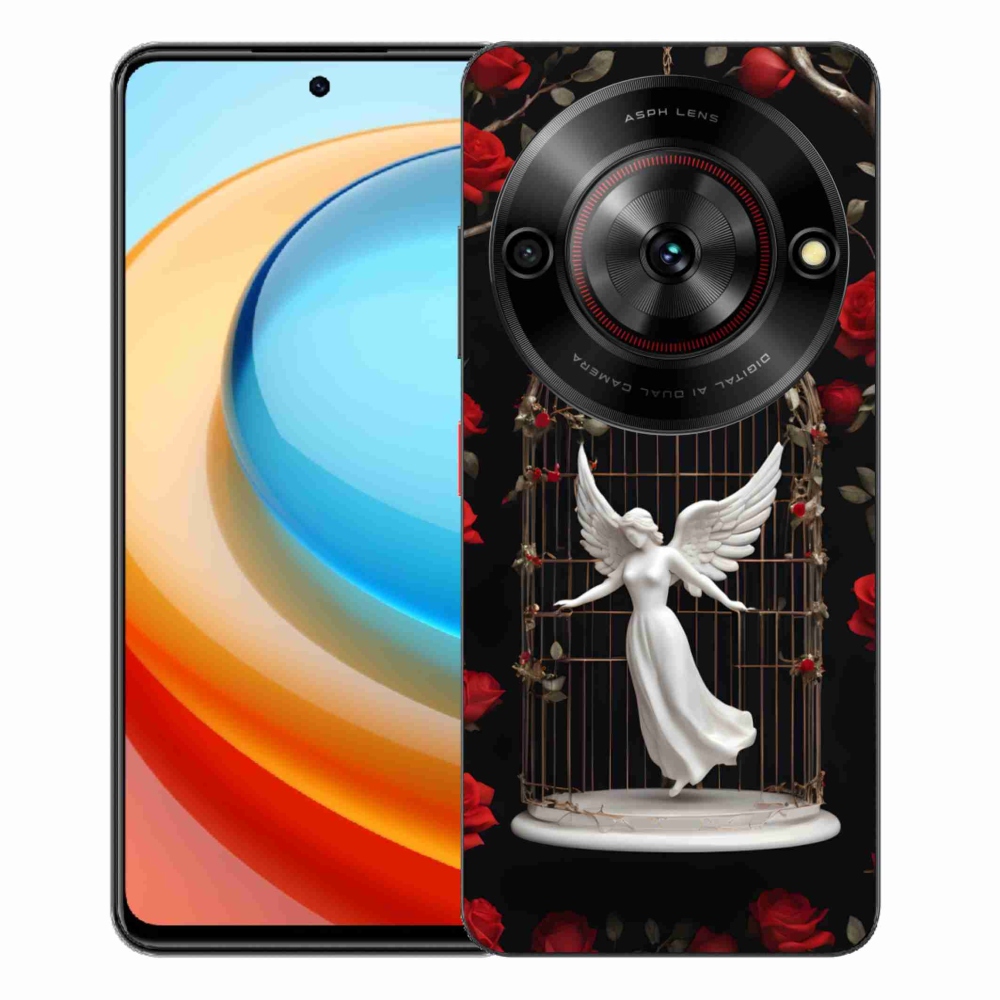 Gelový kryt mmCase na ZTE Blade A75 - uvězněný anděl