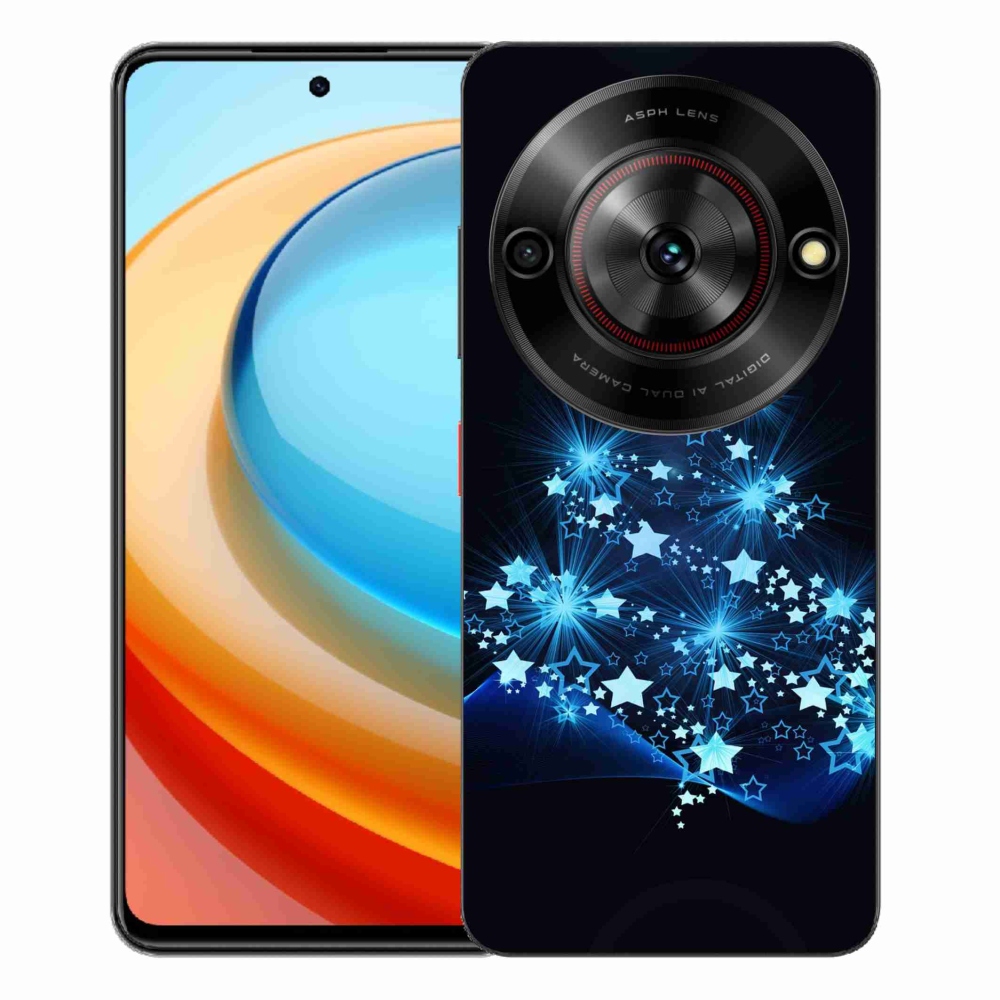Gelový kryt mmCase na ZTE Blade A75 - vánoční stromek