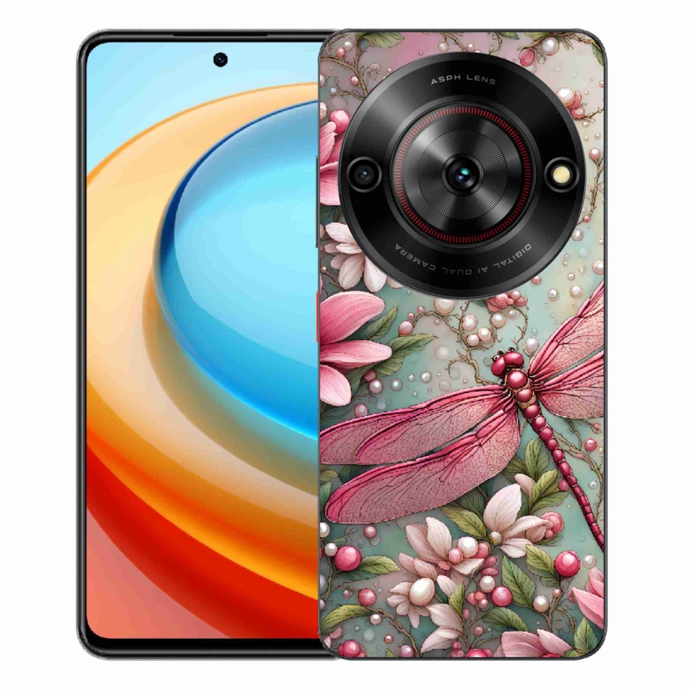 Gelový kryt mmCase na ZTE Blade A75 - vážka