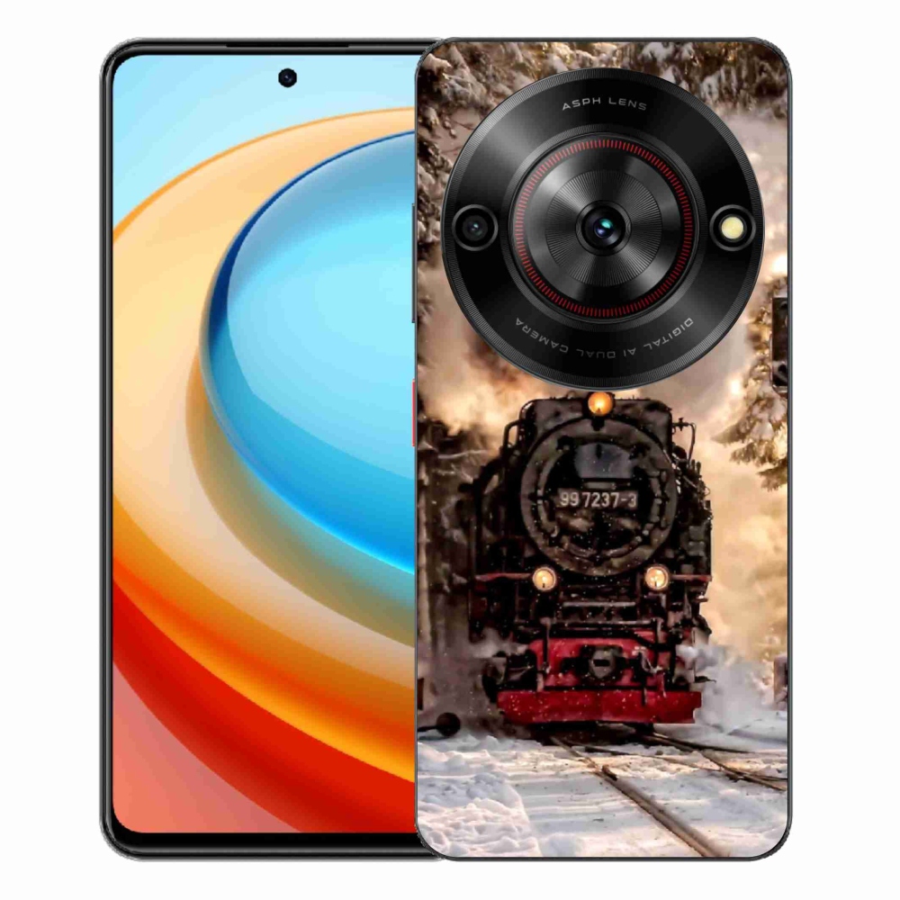 Gelový kryt mmCase na ZTE Blade A75 - vlak