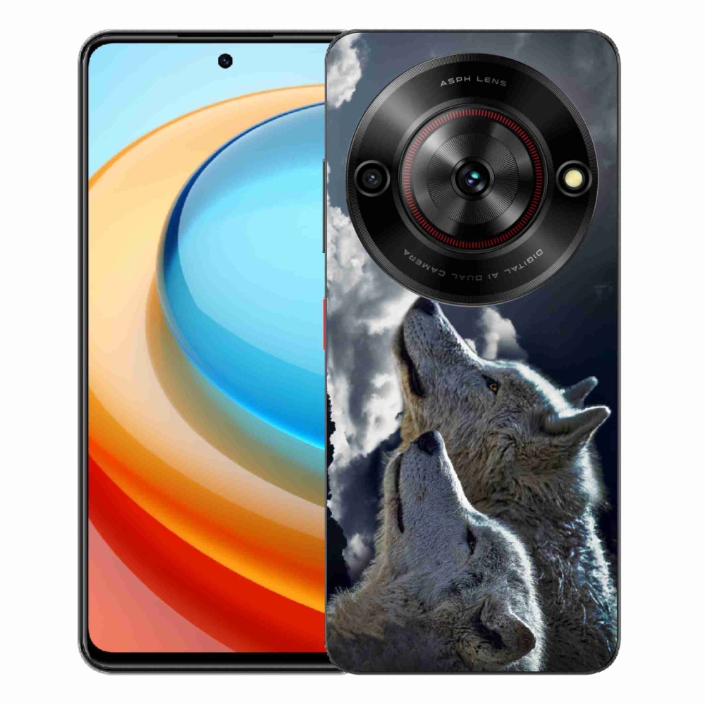 Gelový kryt mmCase na ZTE Blade A75 - vlci