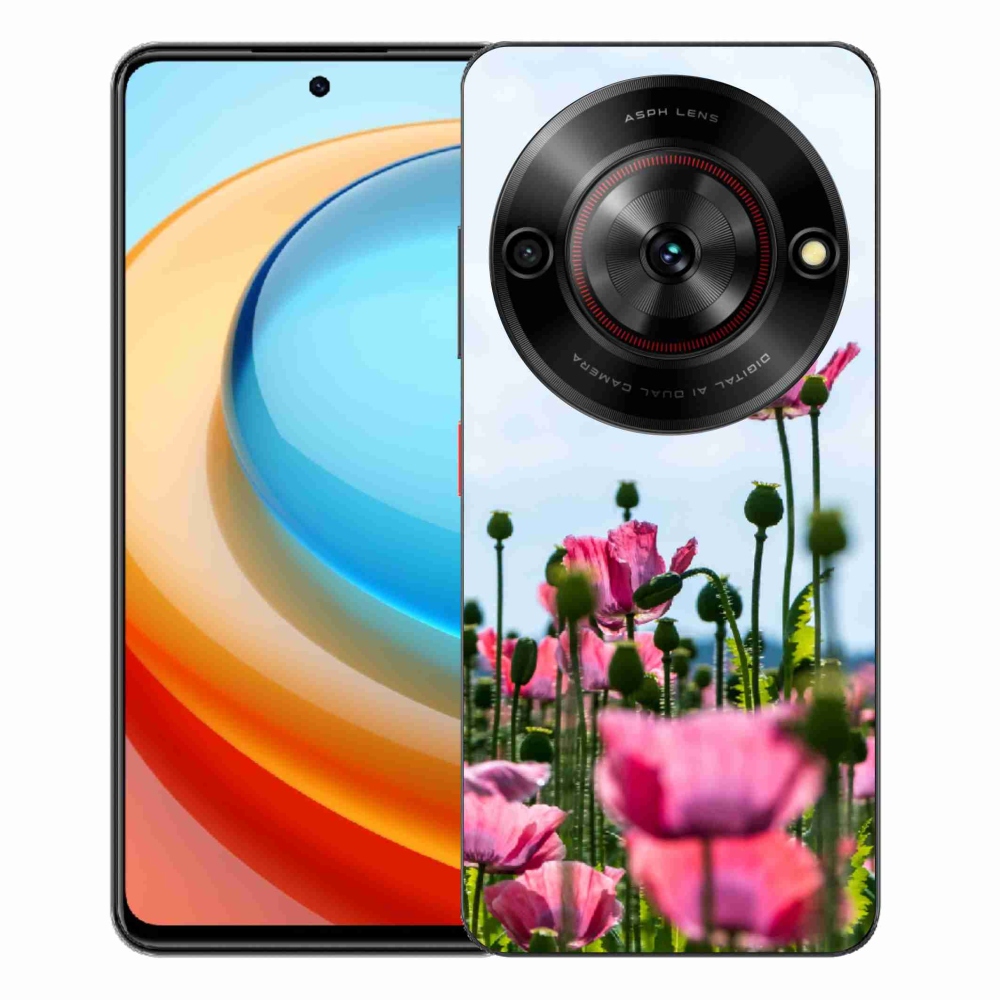 Gelový kryt mmCase na ZTE Blade A75 - vlčí mák