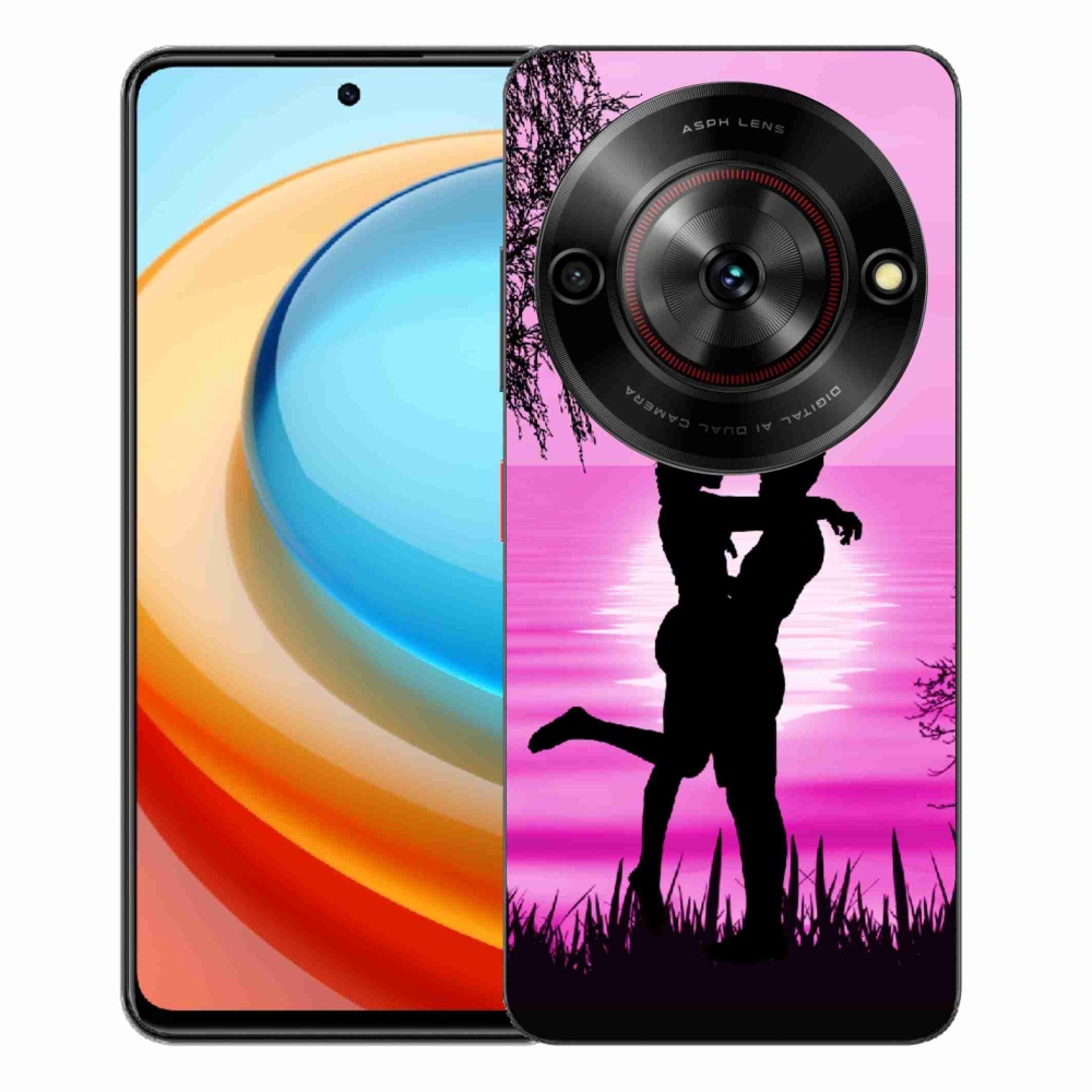 Gelový kryt mmCase na ZTE Blade A75 - západ slunce