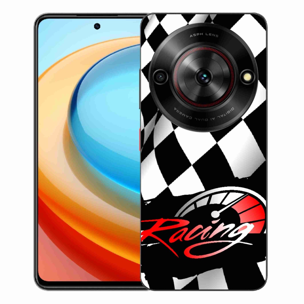 Gelový kryt mmCase na ZTE Blade A75 - závodění